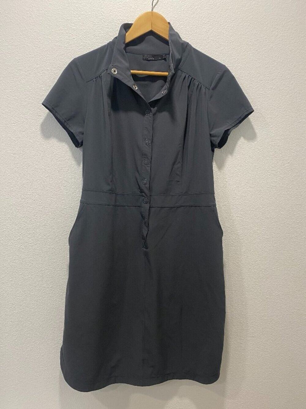 Prana Women's Light Weight Adventure Dress Midi - Medium